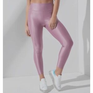 NWT NOLI‎ Liquid Leggings Lavender Purple High Waist Athletic Gym Medium
